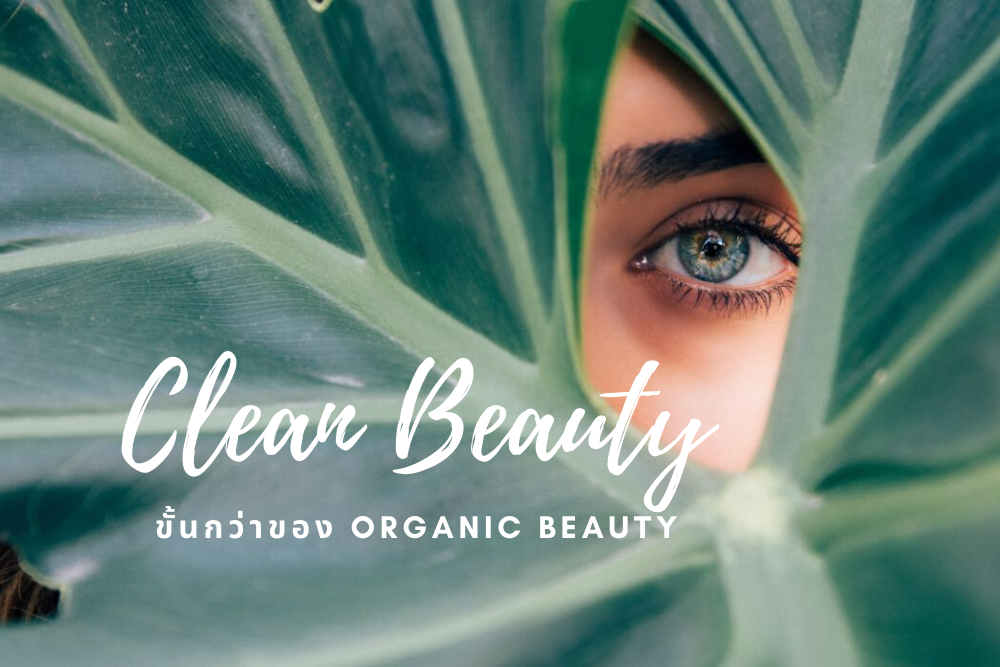 Clean Beauty คืออะไร? ทำไมถึงดีกว่า Organic หรือ Natural Beauty